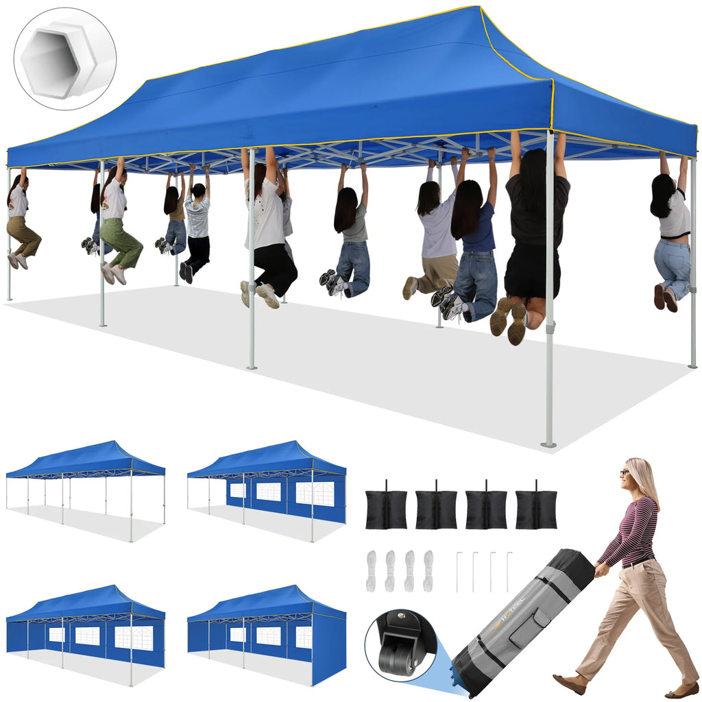 10x30ft Pop Up Canopy Tent Gazebo