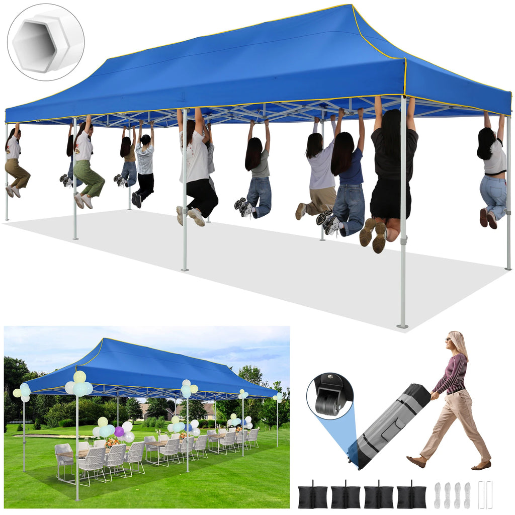 10x30ft Pop Up Canopy Tent Gazebo