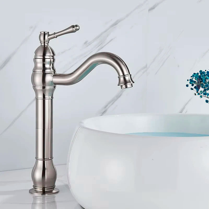 Basin Faucet 5 Colors Deck Mounted Single Handle