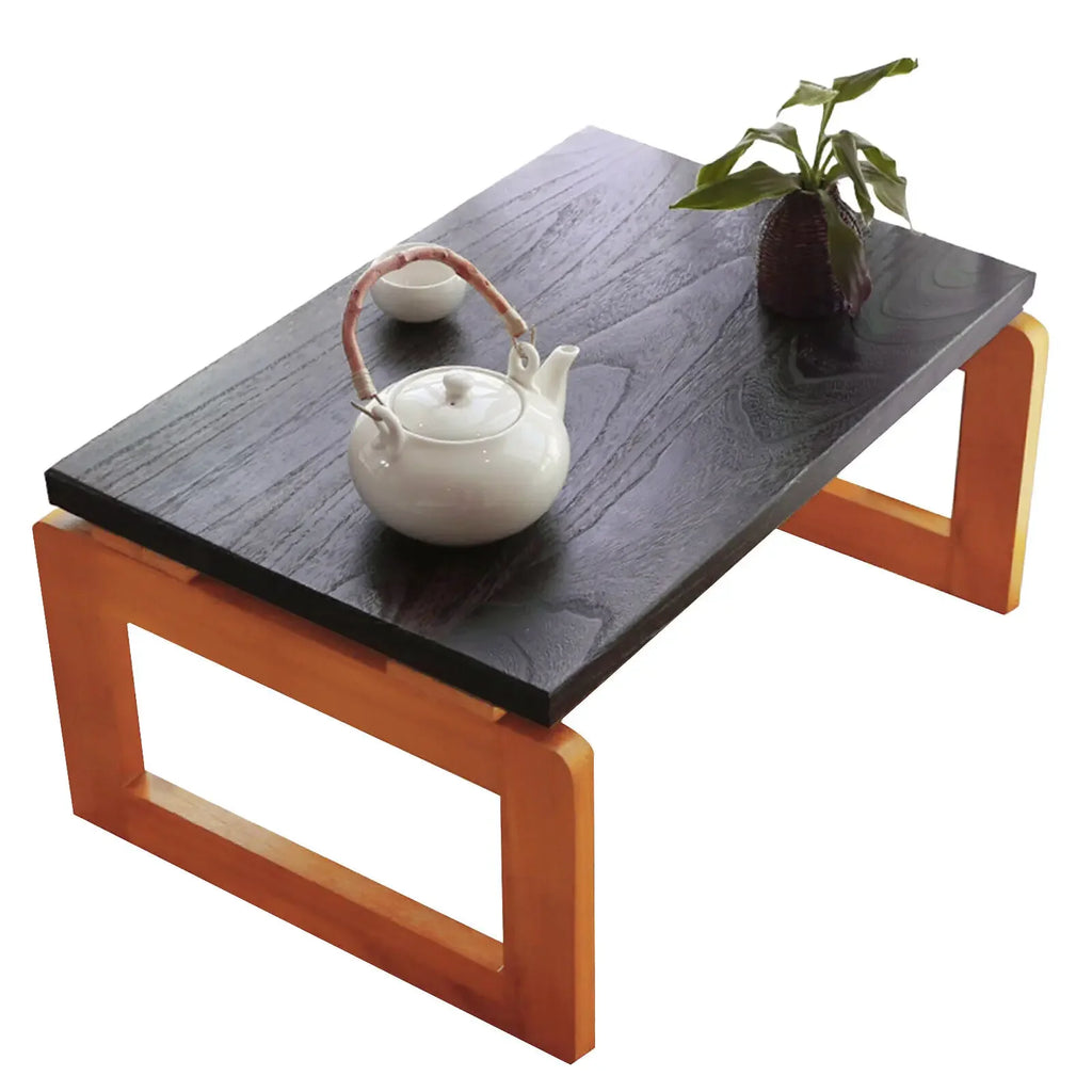 Folding Wooden Coffee Table 60x40x30cm Portable Laptop Bed Tray