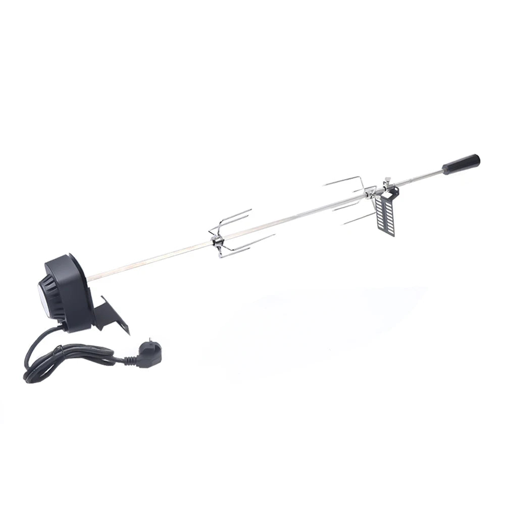 Outdoor Barbecue Grilling Rotisserie Kit