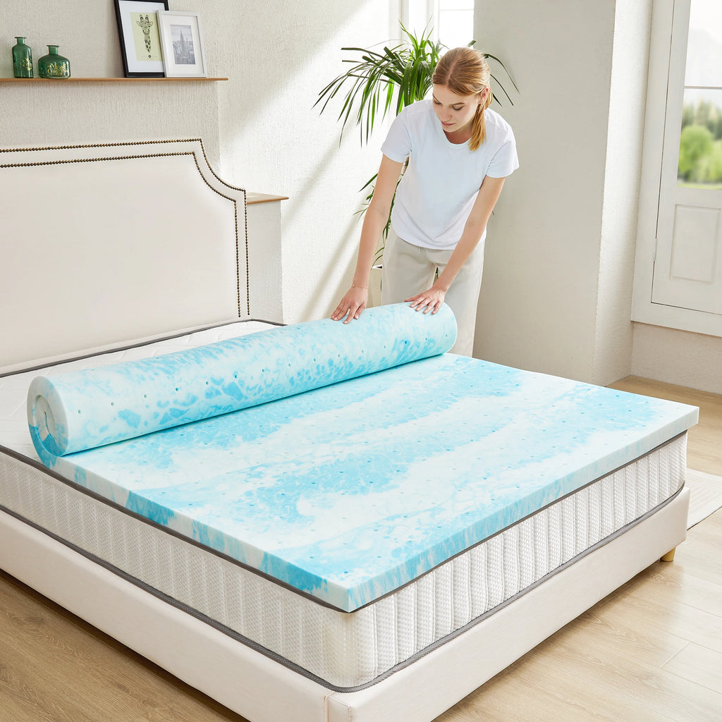 Full Size Cooling Mattress Soft and Breathable Bed