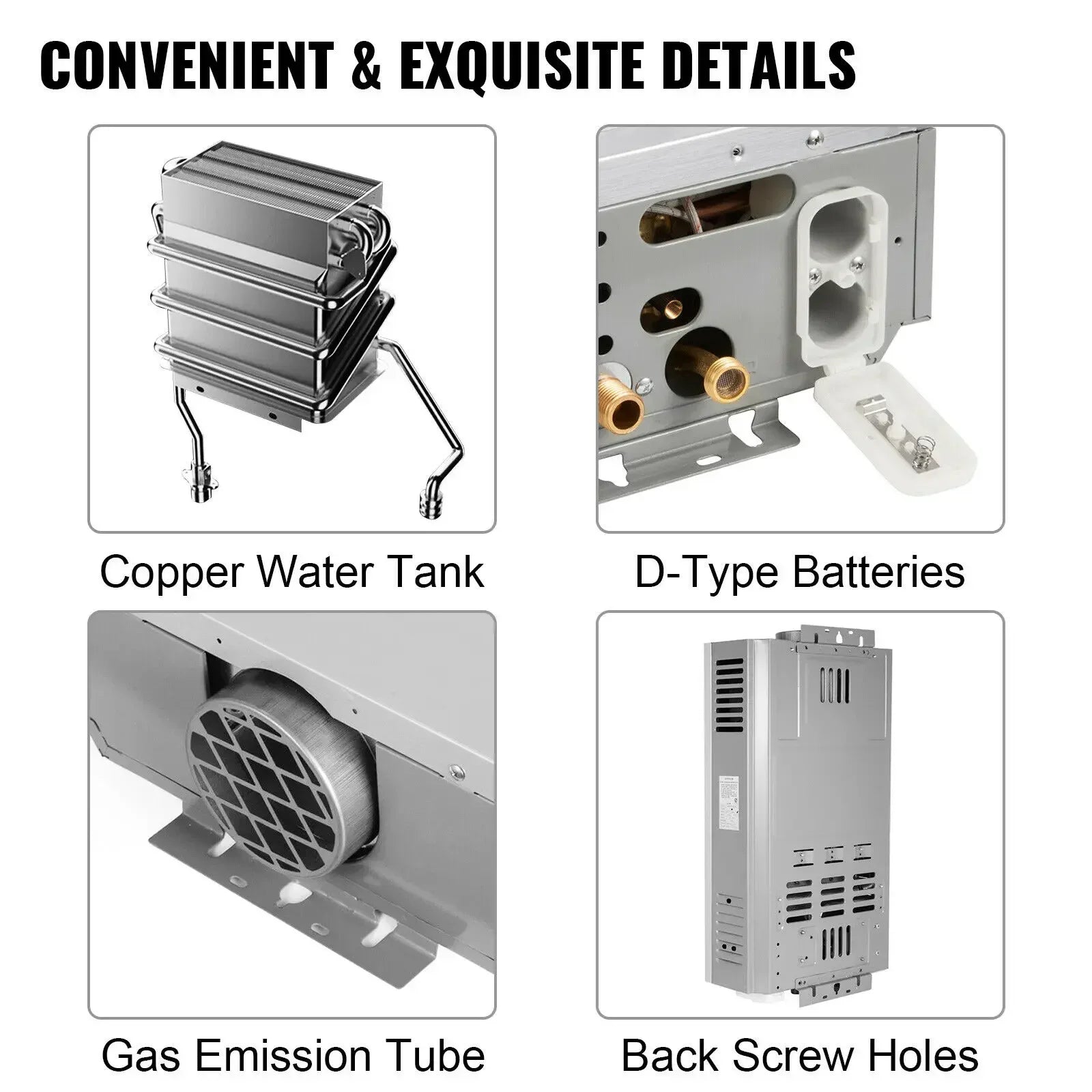 Home Appliance Water Heater With Shower Kit  For Home or Camping