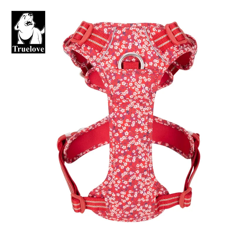 Truelove Pet Dog Harness for Big Medium Small with Cotton Aluminum Alloy