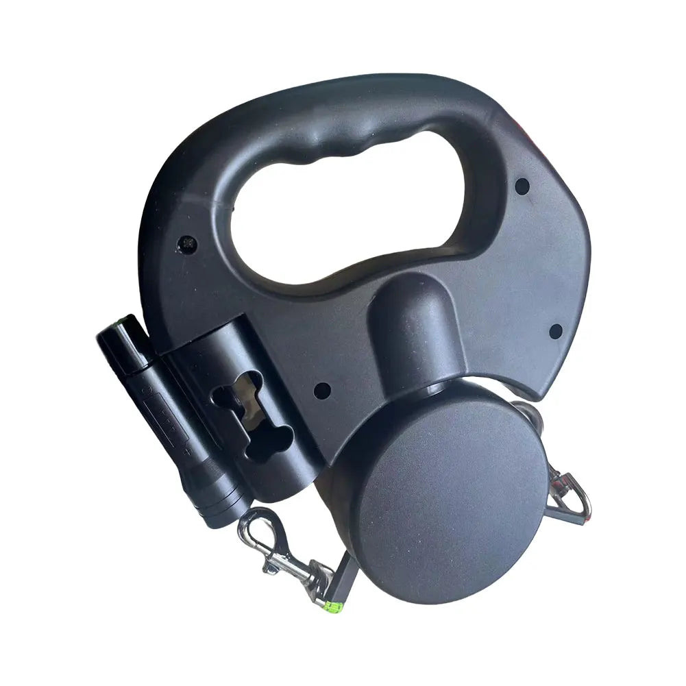 Double Headed Dog Leash Traction Rope 360 Degree Swivel