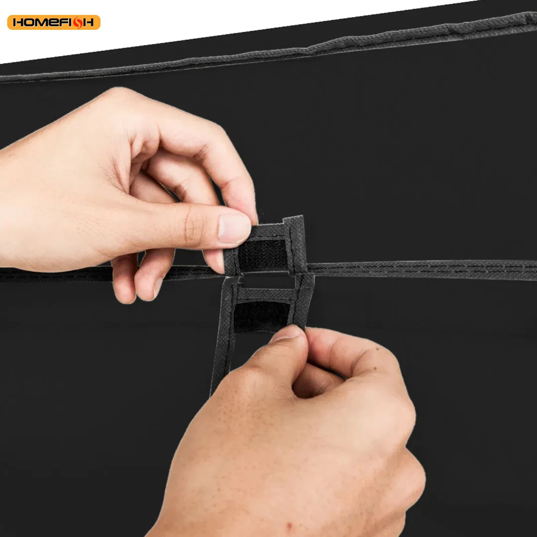 Portable Wardrobe Clothes Organizer Bedroom 150 * 45 *175cm Storage Shelves