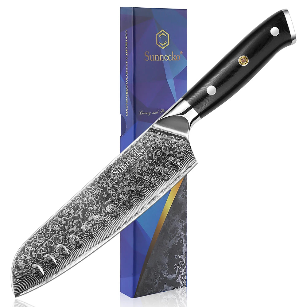 73 Layers High Quality VG10 Damascus Steel Kitchen Knife