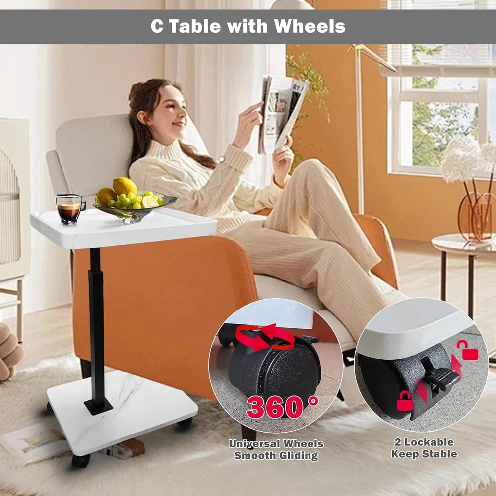 Rotatable Sofa Tray Table Computer Desk Home Food Tray