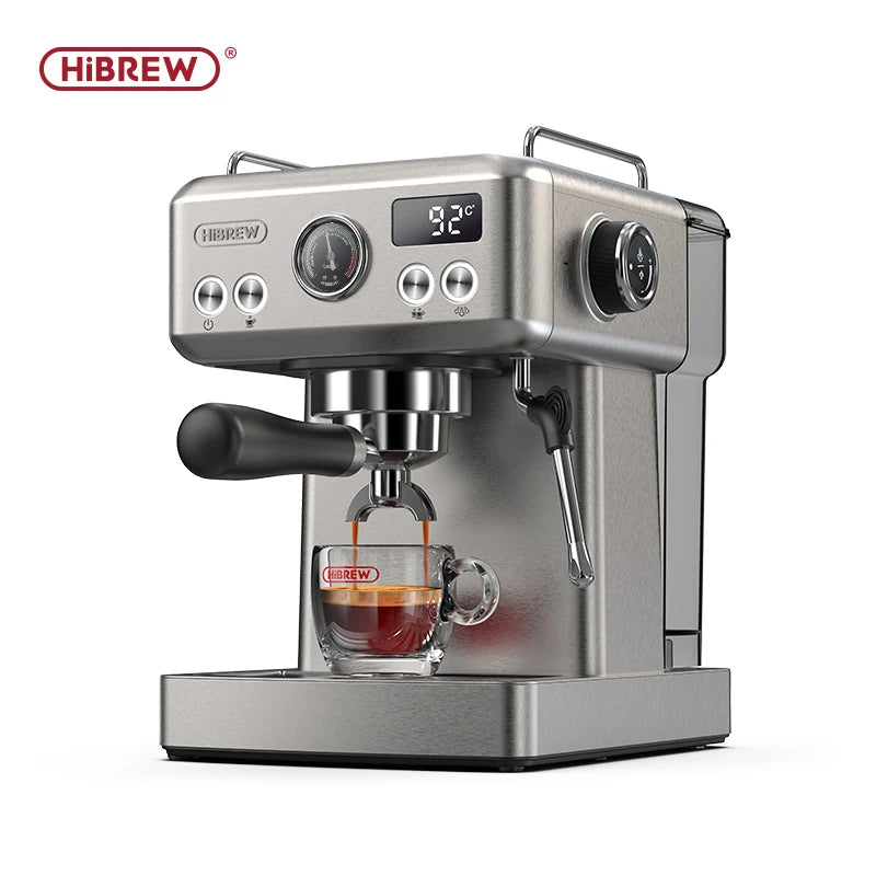 20Bar Semi Automatic Espresso Coffee Machine Temperature Adjustable