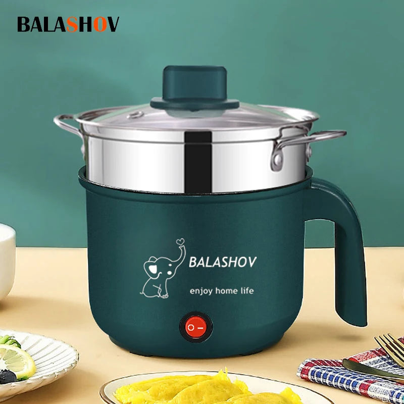 Single/Double Layer Multifunction Non-stick Pan steam Cooking Machine