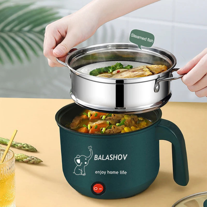 Single/Double Layer Multifunction Non-stick Pan steam Cooking Machine