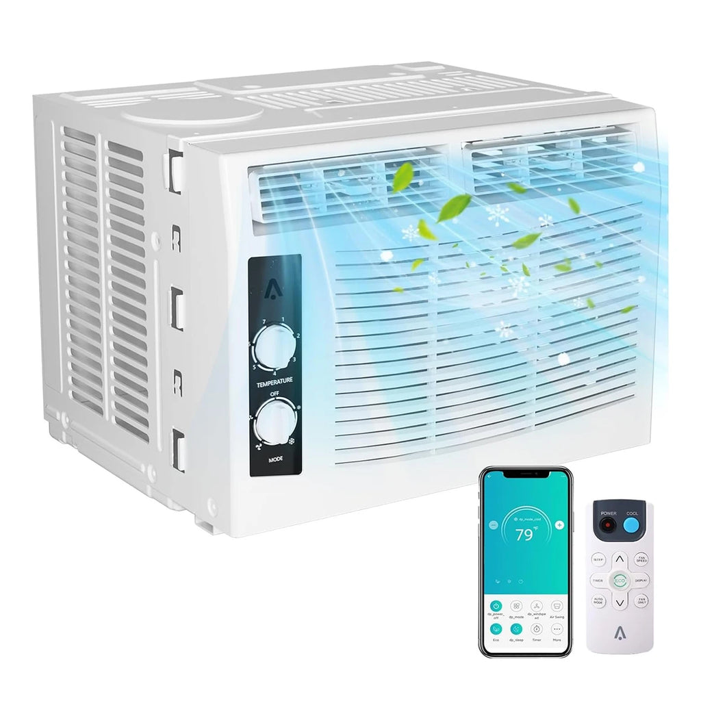 5000 BTU Window AC Unit with Remote