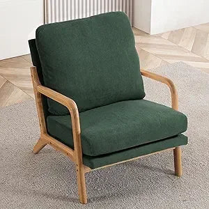 Small Cozy Leather Reading Chairs for Adults