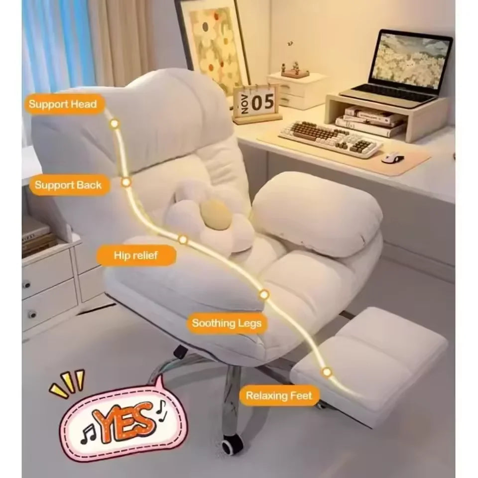 Dark Gray Recliner Gaming Chair for bedroom