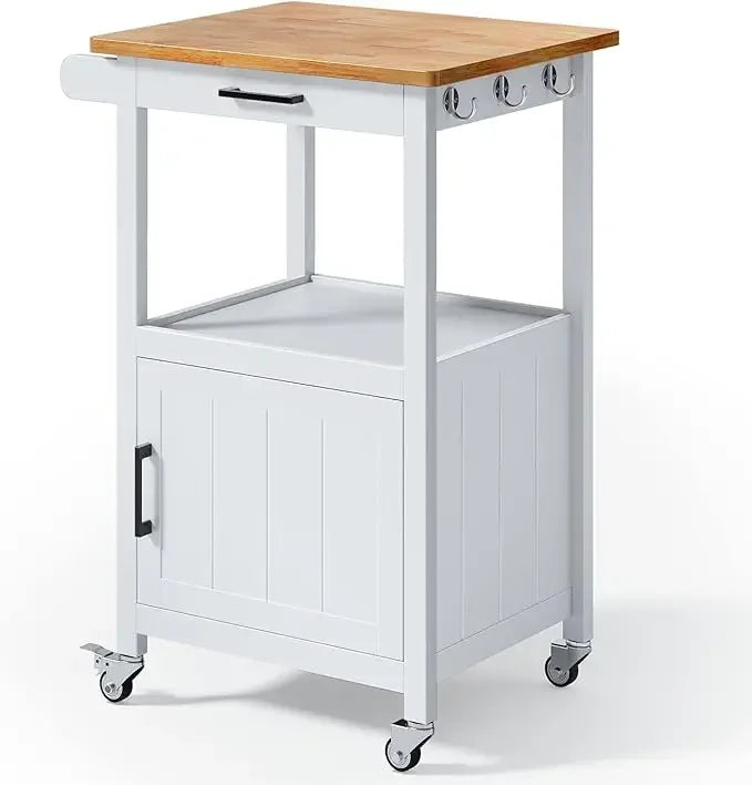 Rolling Kitchen  Cart With Drawer, Microwaves Stand