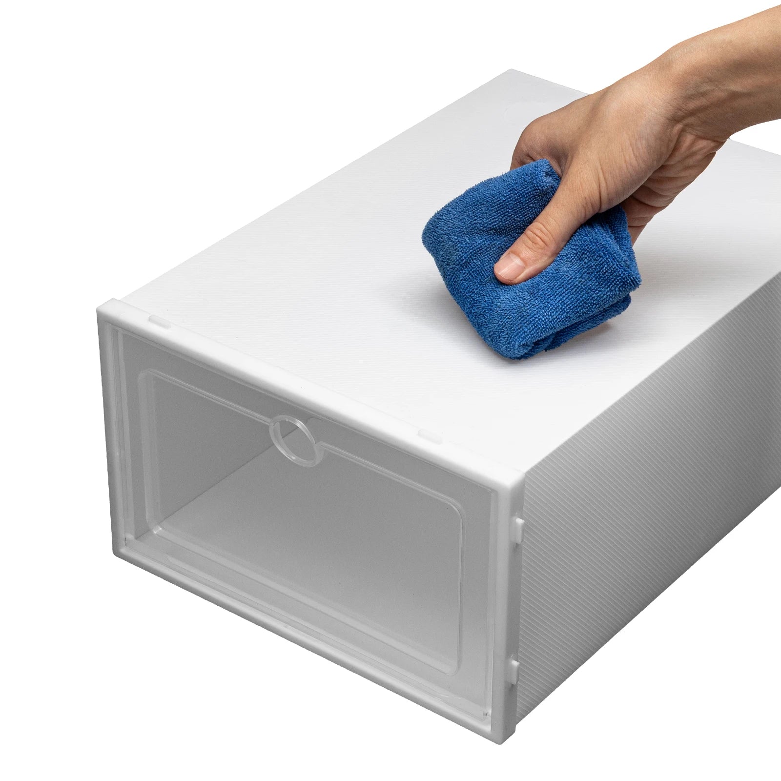 20 Stackable Folding Shoe Boxes Ventilation and Dust Prevention for Bedrooms