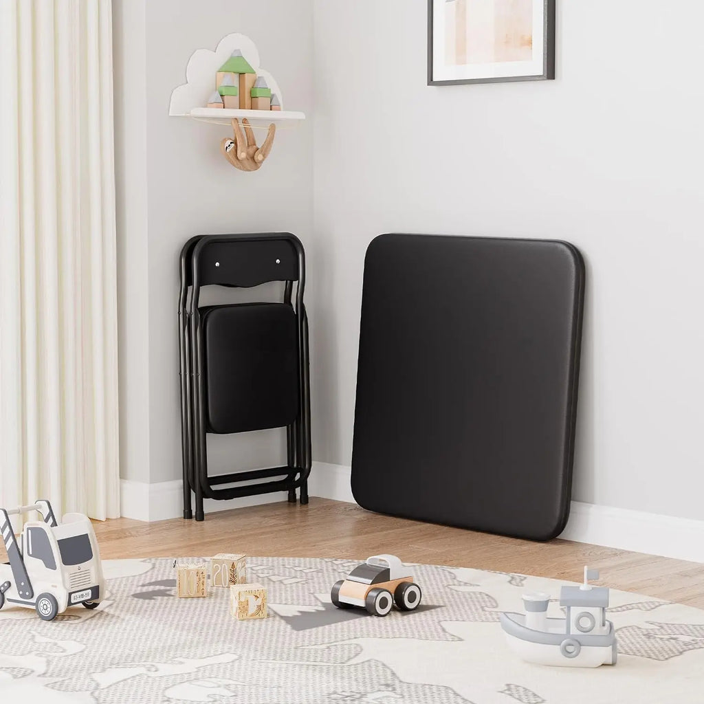 Boys and Girls Folding Table and Chairs Set