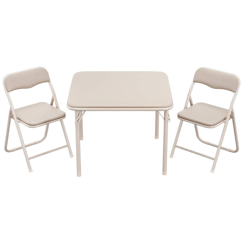Boys and Girls Folding Table and Chairs Set