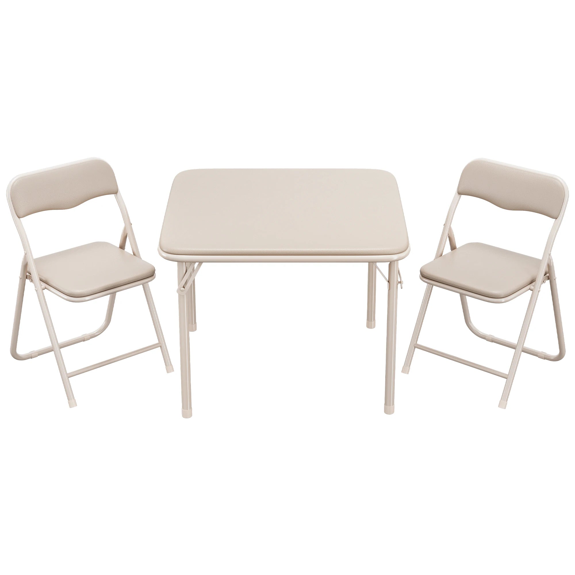 Boys and Girls Folding Table and Chairs Set