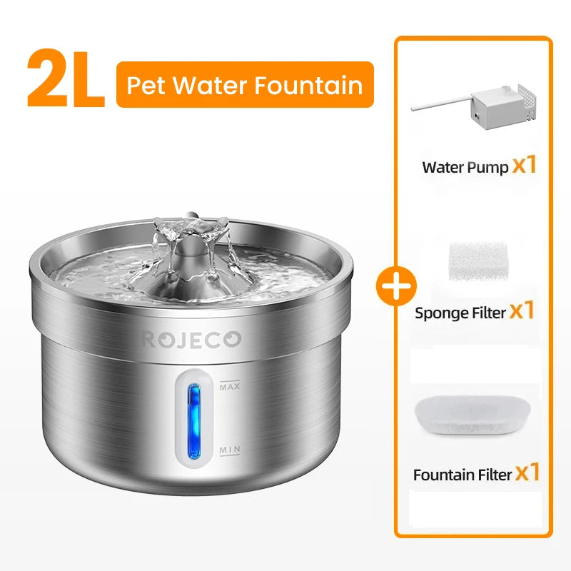 Automatic Pet Drinking Fountain for Cat Dogs Drinker