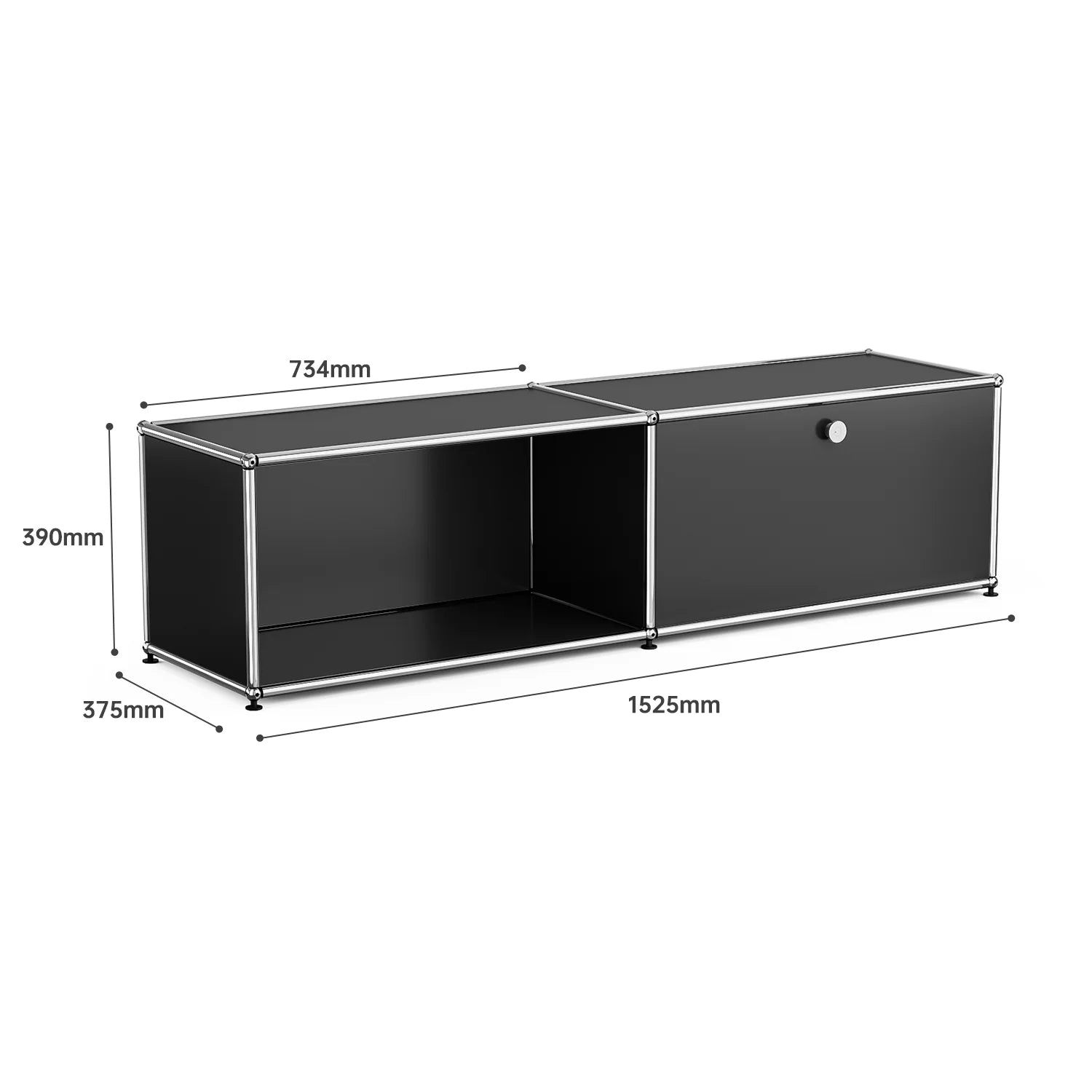 Module Cabinet Shelf Sideboard Room Organizer