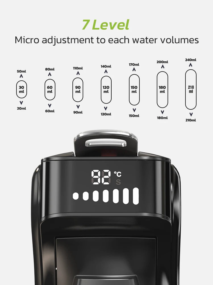 HiBREW 6in1 Capsule Coffee Machine Hot/Cold Multiple Espresso