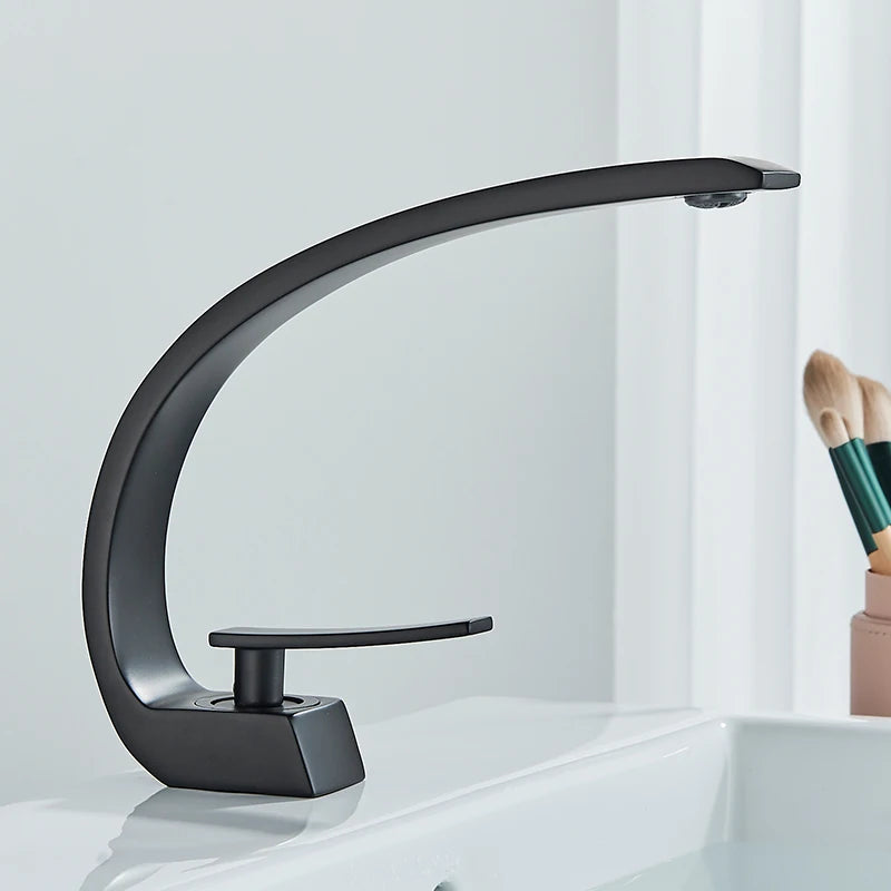 Luxury Brass Basin Faucet For Bathroom