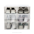 20 Stackable Folding Shoe Boxes Ventilation and Dust Prevention for Bedrooms