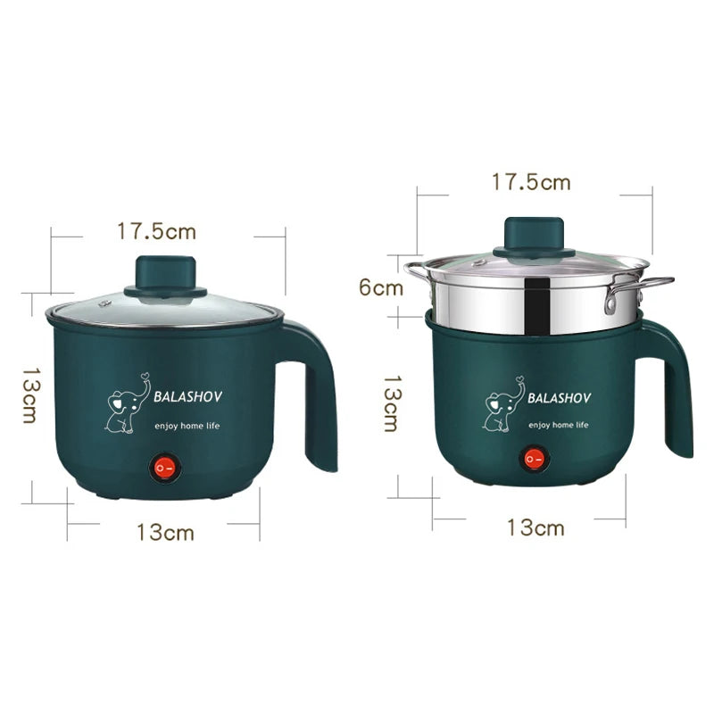 Single/Double Layer Multifunction Non-stick Pan steam Cooking Machine