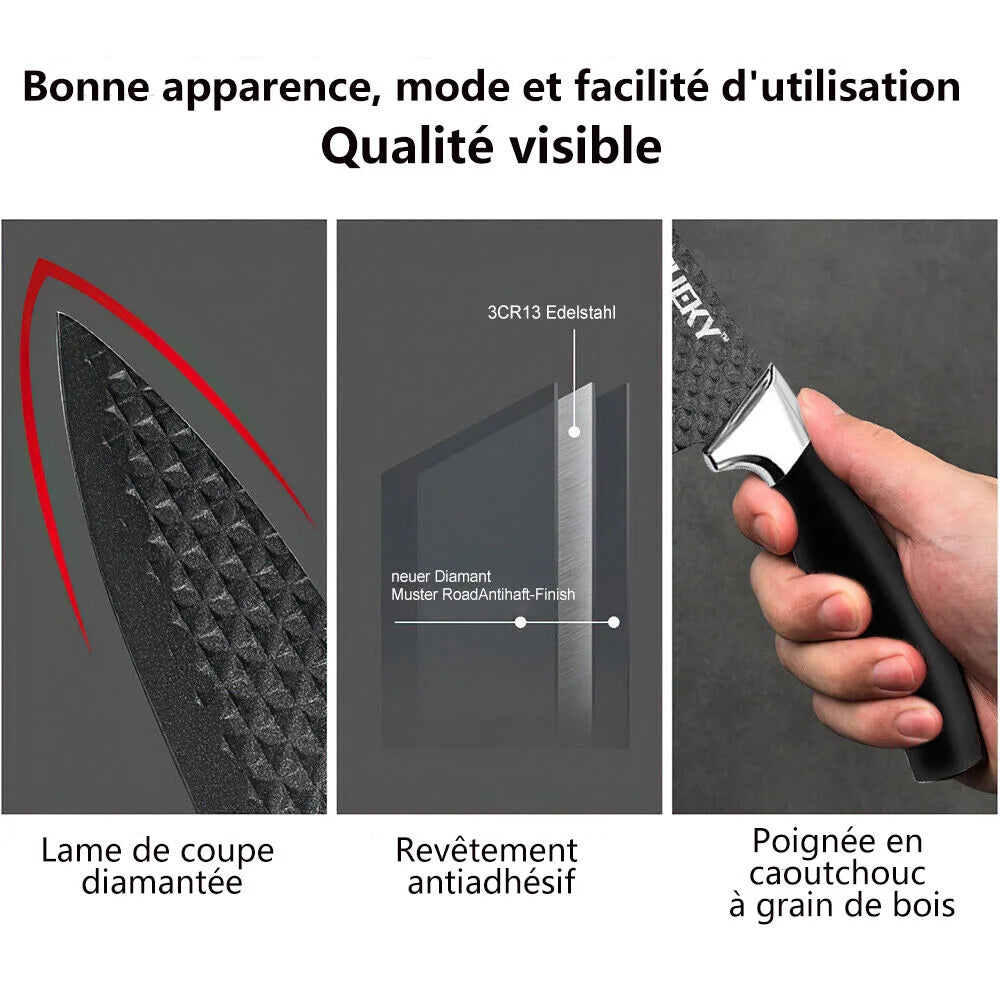 High Carbon Stainless Steel Knives Handmade  Chef Knife Cooking Tool