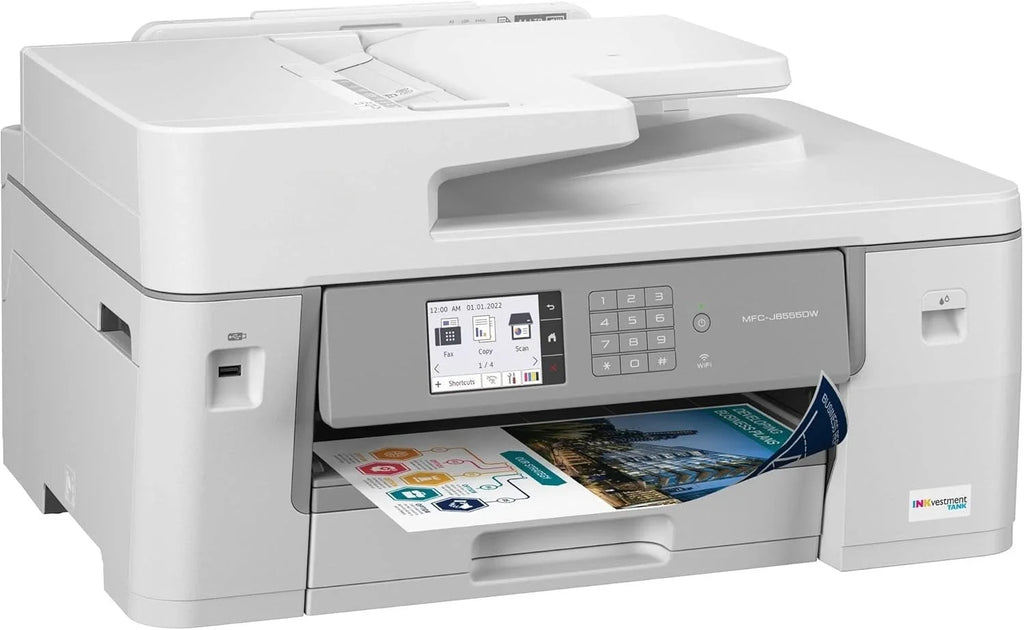 MFC-J6555DW Tank Color Inkjet All-in-One Printer with11” x 17” Print, Copy, scan