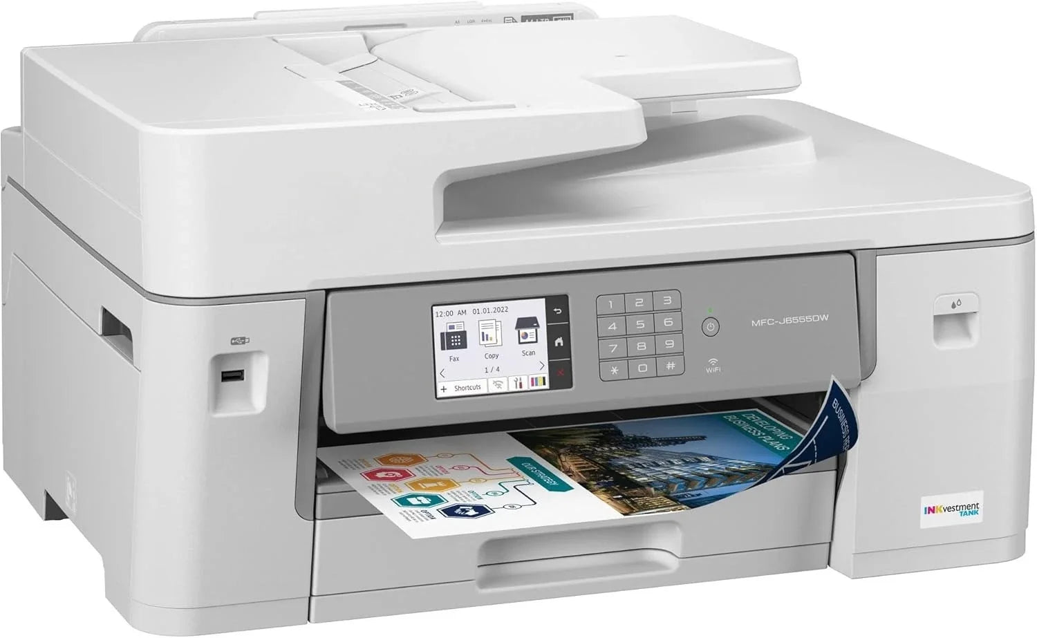 MFC-J6555DW Tank Color Inkjet All-in-One Printer with11” x 17” Print, Copy, scan