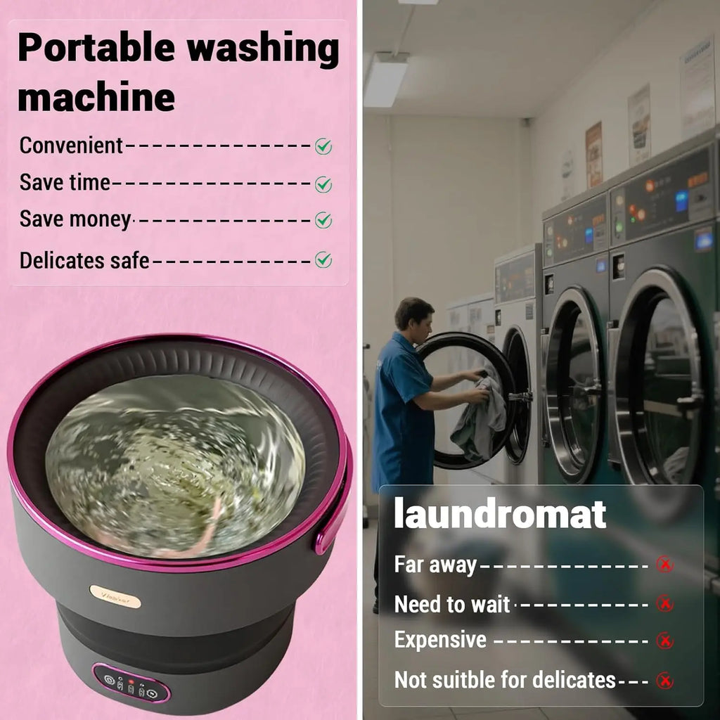 Portable Washing Machine 13L Foldable