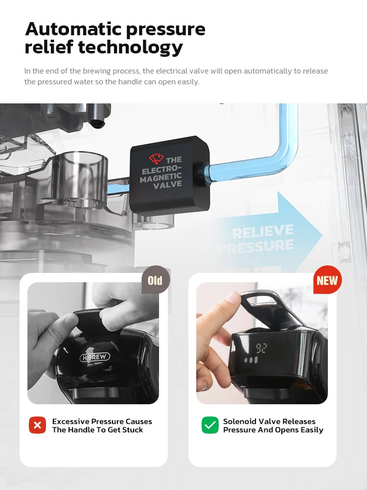 HiBREW 6in1 Capsule Coffee Machine Hot/Cold Multiple Espresso