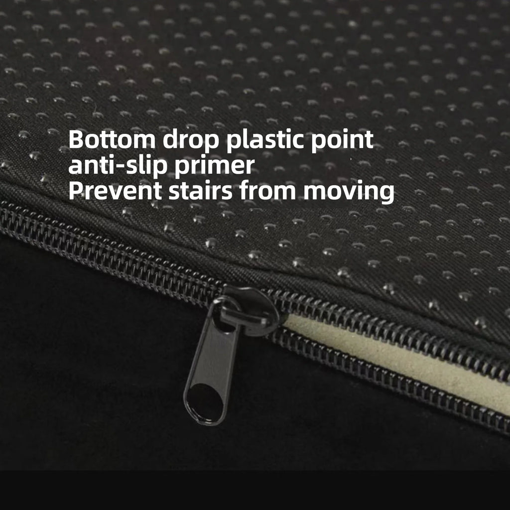 High Density Foam Curved Dog Stairs for High Beds 3/4/5 Tiers