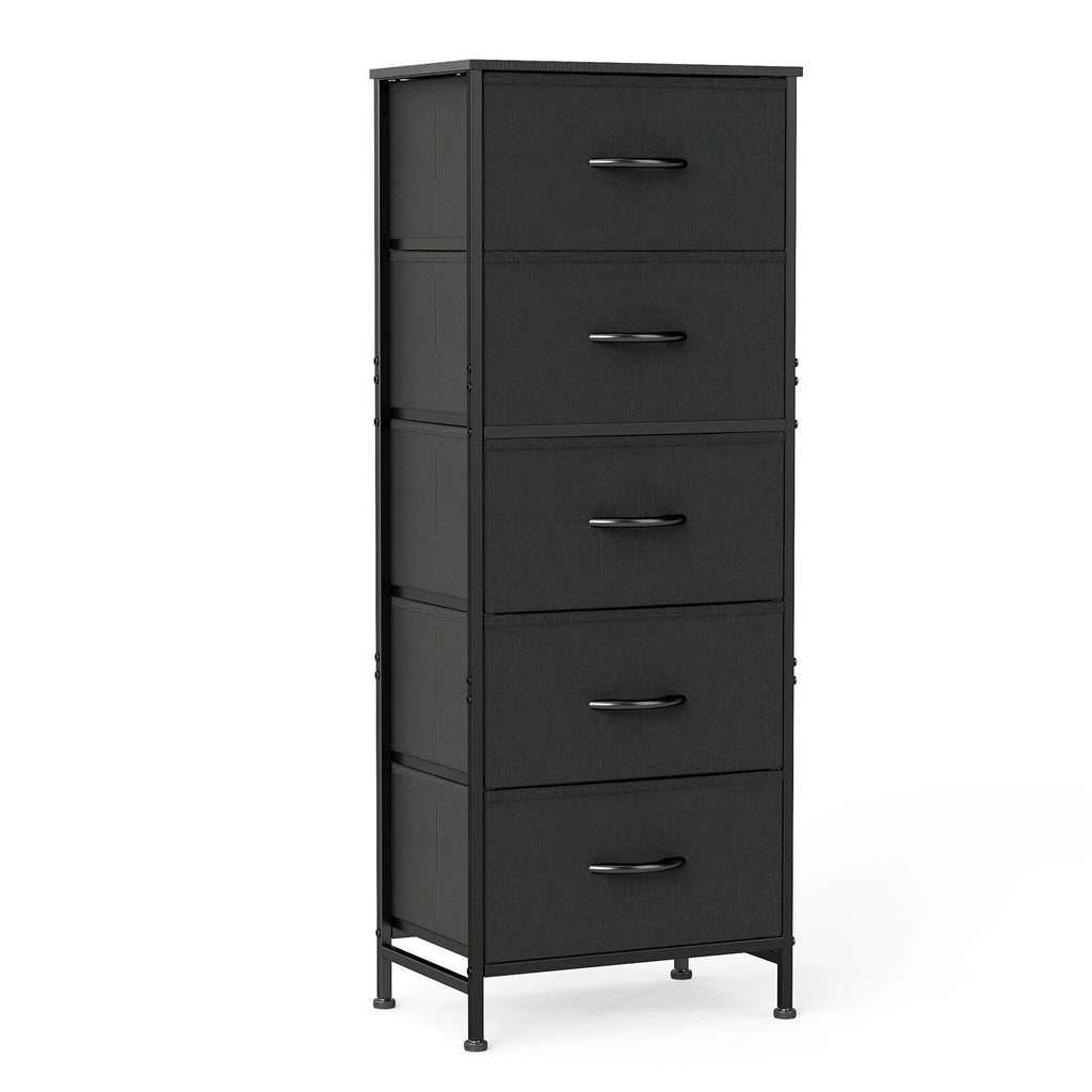 48IN Dresser For Bedroom With 5 Drawers Steel Frame