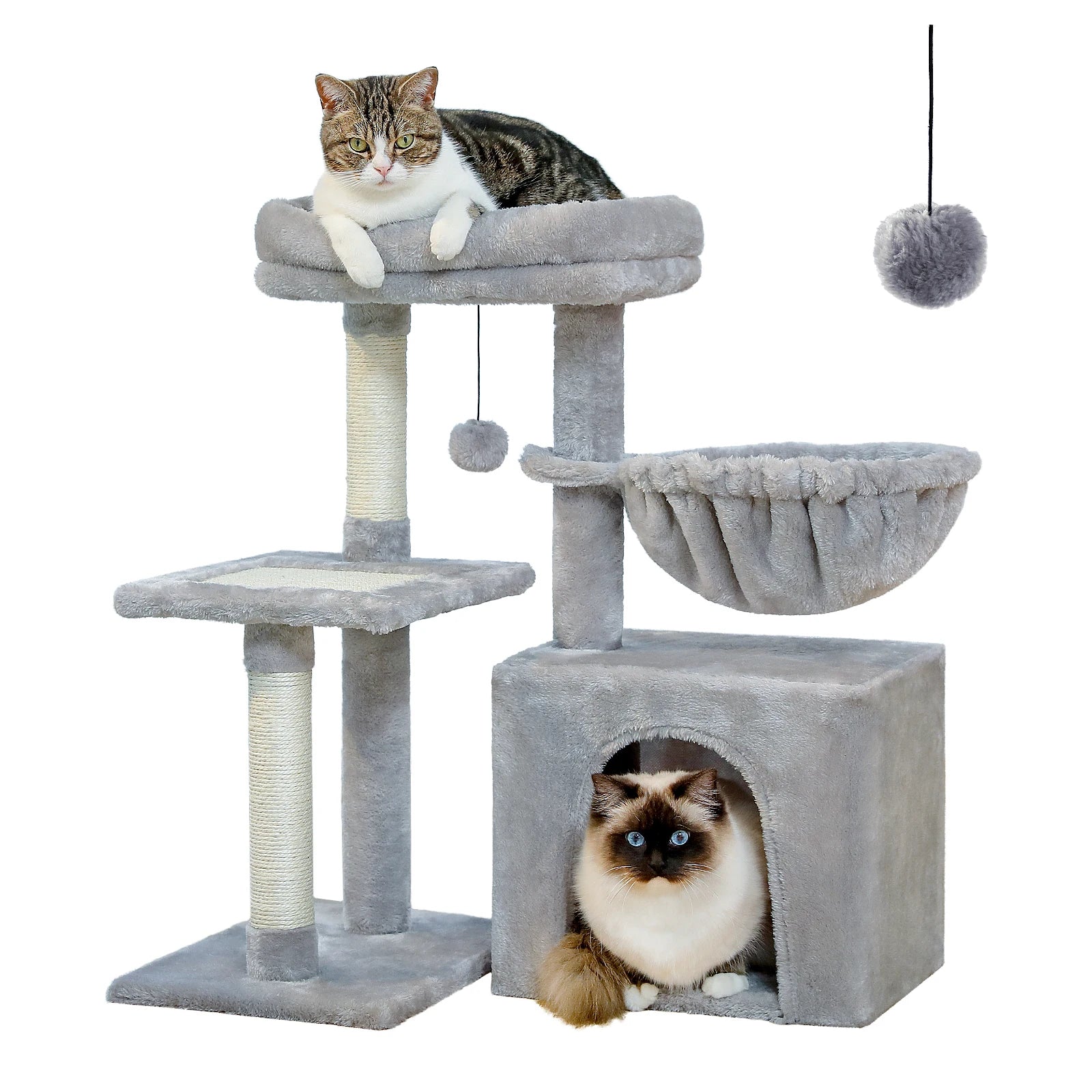 Cat Tower for Indoor Cats with  Scratching Posts