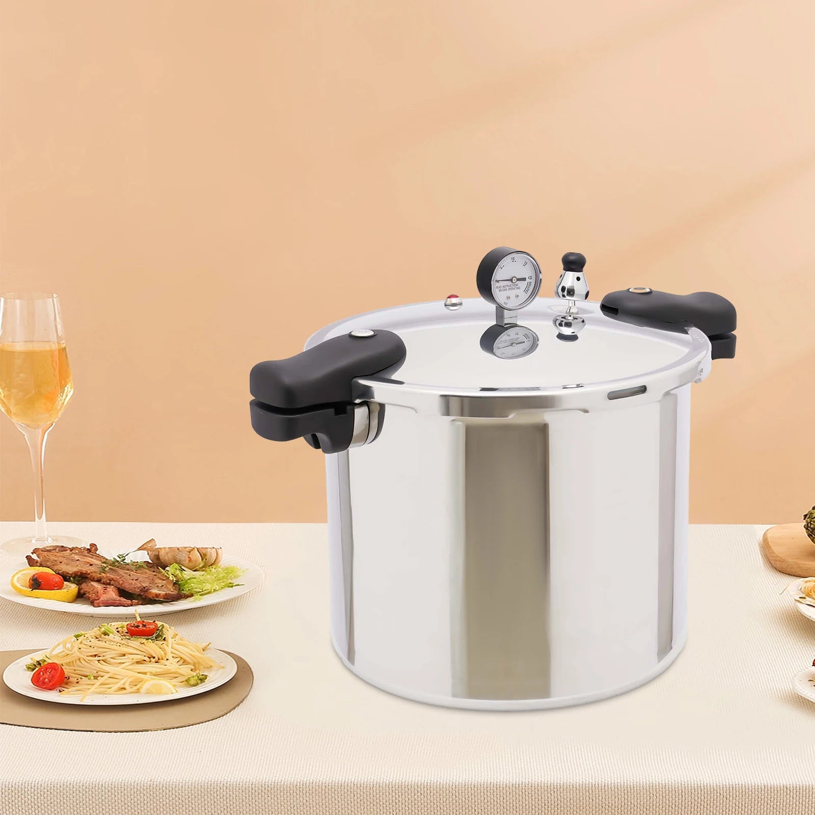 Commercial Stainless Steel Explosion-Proof Pressure Cooker