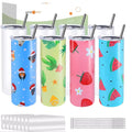 4/8/12/16 Pcs 20 OZ Stainless Sublimation Tumblers
