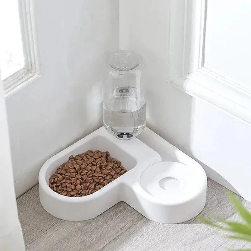 Tilted Cat Food Bowl Anti Vomiting Plastic Feeding dish