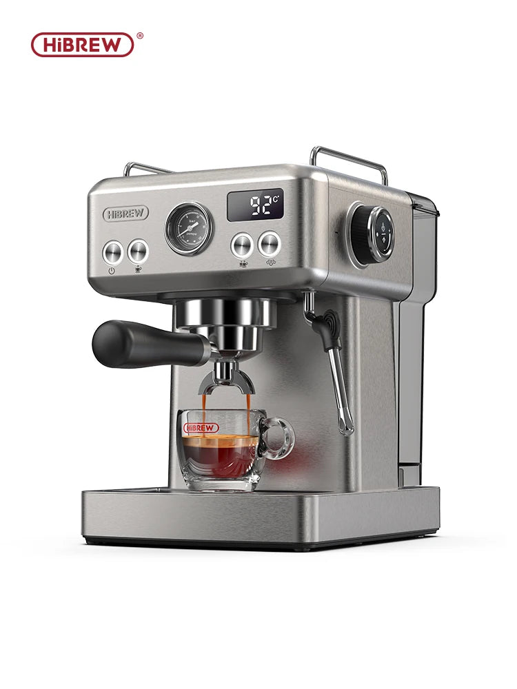 20Bar Semi Automatic Espresso Coffee Machine Temperature Adjustable