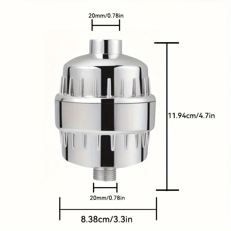 20 Stage Showerhead Filter for Hard Water