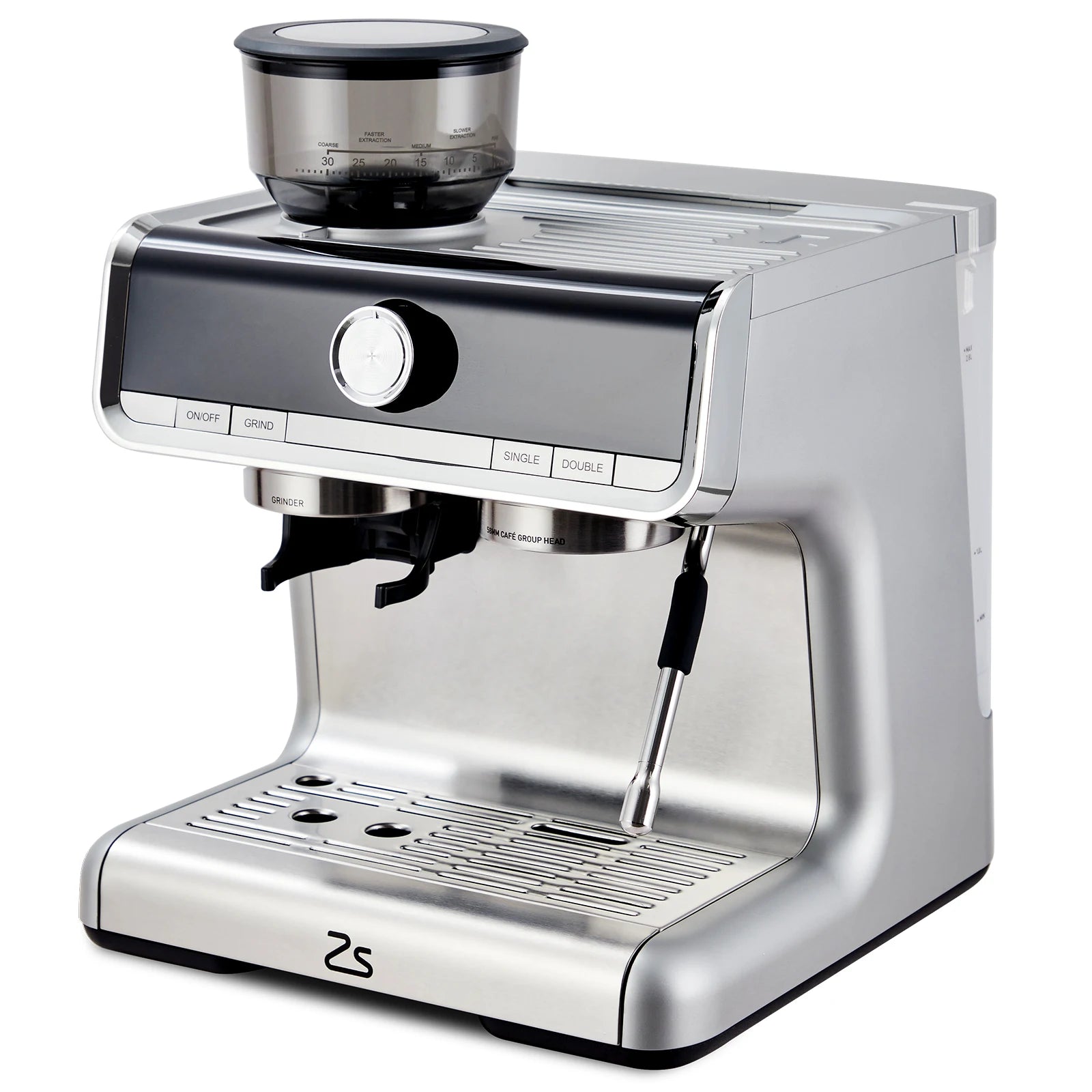 Professional Espresso Maker with Milk Frother Steam Wand Machine,1450W