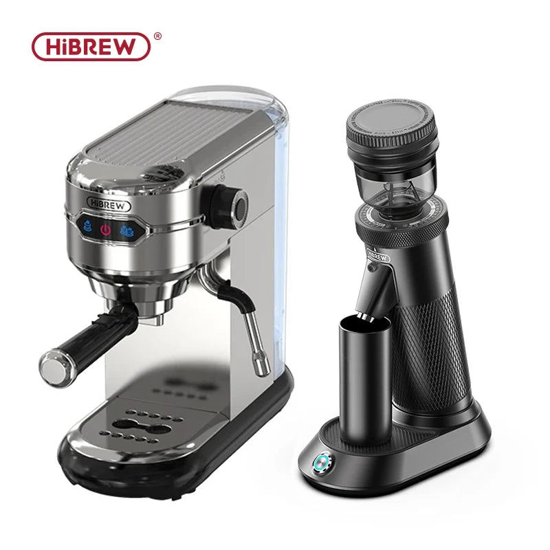 HiBREW Coffee Maker Cafetera 20 Bar Inox Semi Automatic Super
