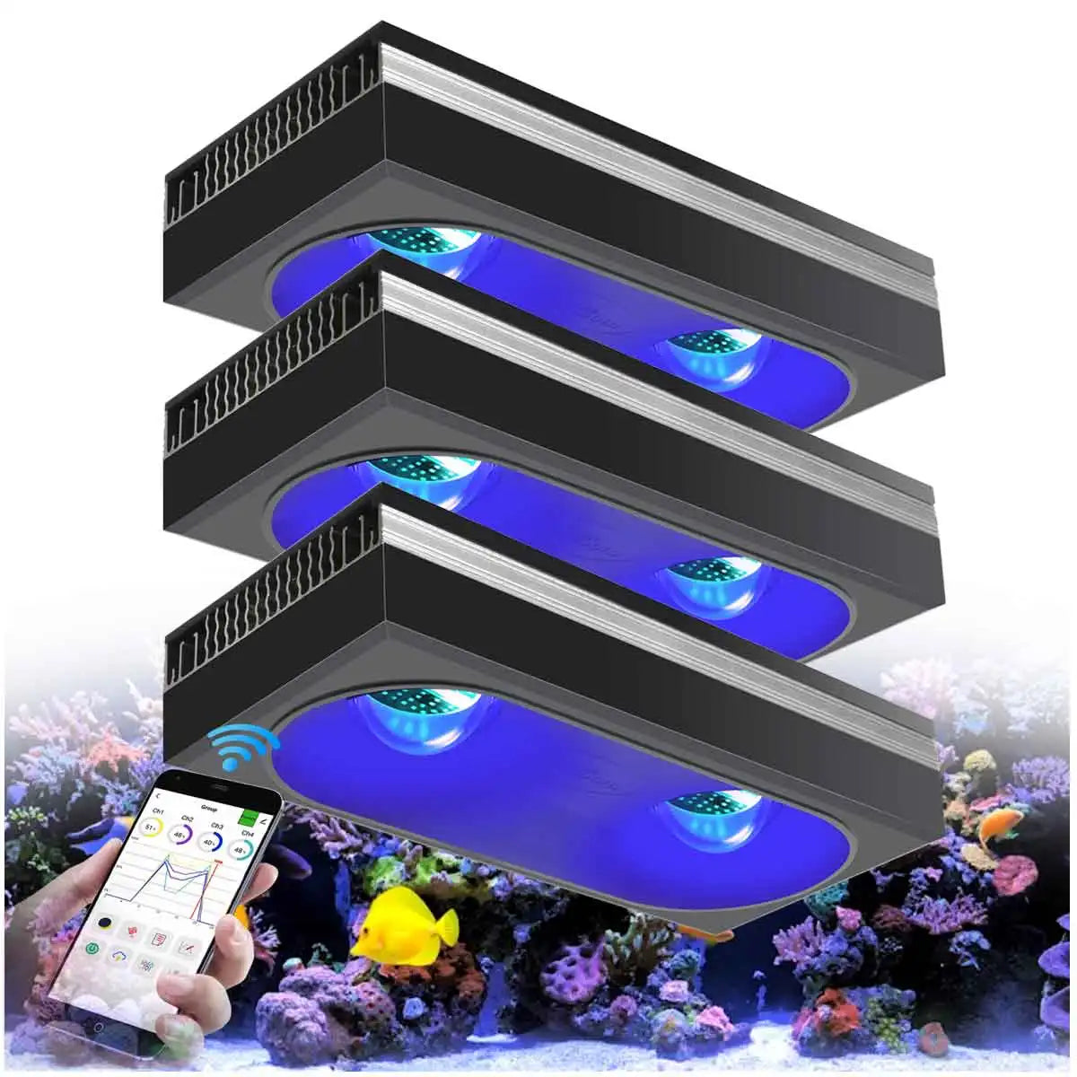 Full Spectrum Aquarium Lamp for Reef Coral SPS/LPS Aquarium Tank