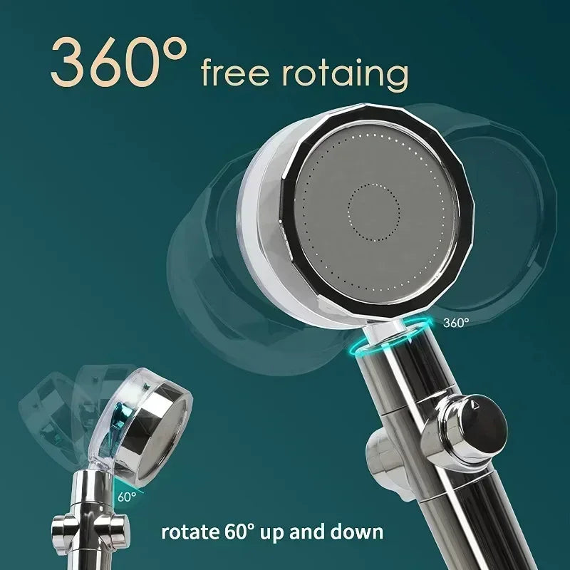 2023 Shower Head 360 Degree Rotation