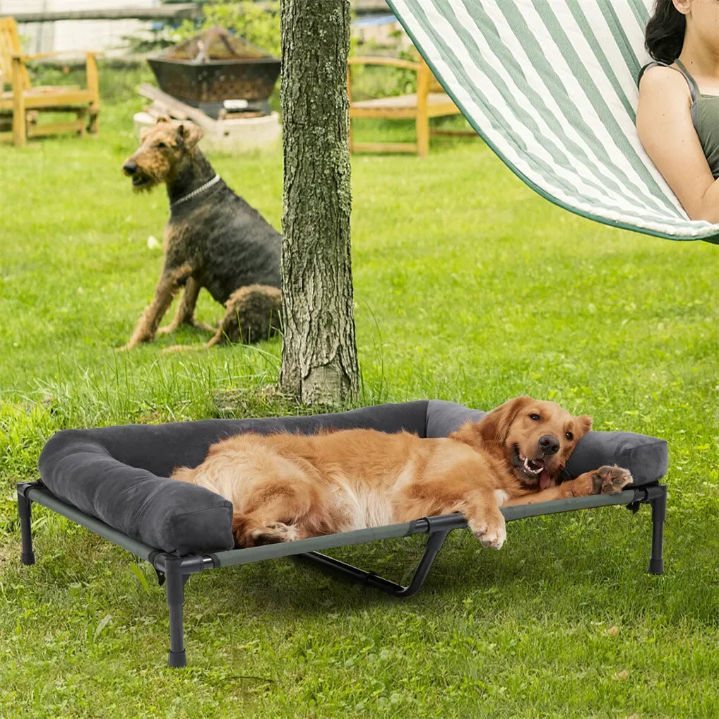 BINGOPAW Outdoor Elevated Dog Pet Lounger