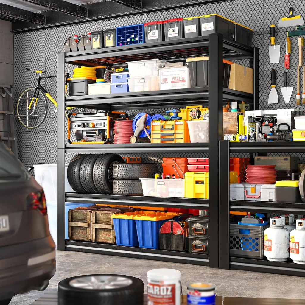 Garage Shelving 3000LBS, Heavy Duty Storage Shelves