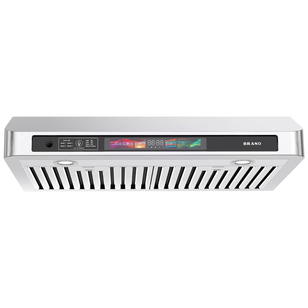 30/36 Inch Under Cabinet Range Hood with Voice/Gesture/Touch Control