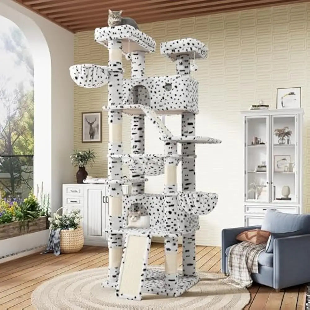 81in Multi-Level Tall Cat Tree Tower & Condo